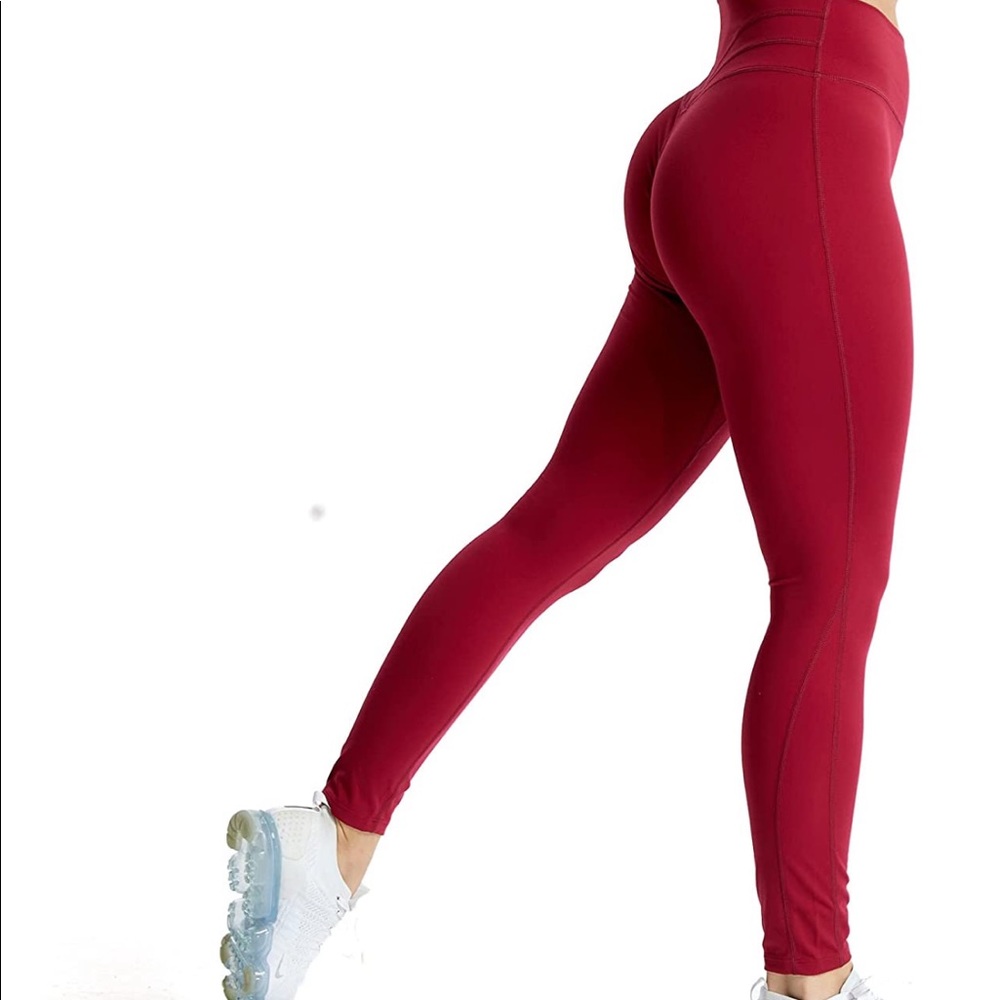 Cross cross Red leggings small
